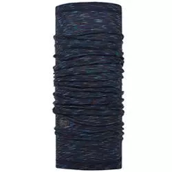 Scaldacollo Lightweight Merino Wool denim multi stripes