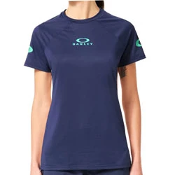 Maglia Free Ride SS navy donna