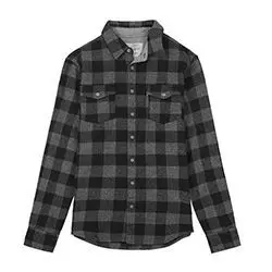 Shirt Hillsboro black/gray