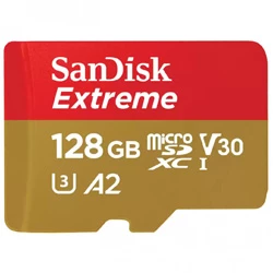 Scheda di memoria Extreme microSD 128GB