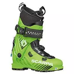Ski Boots F1 2024 green lime kid's