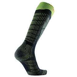 Skijaške čarape Ski Comfort black/yellow