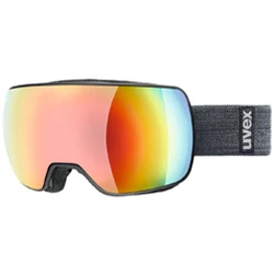 Goggles Compact FM black matt/rainbow mirror