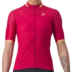 Castelli - Women's Solaris Top - Débardeur de cyclisme - Hibiscus / Soft  Orange | XS