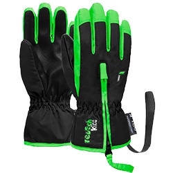 Gloves Ben 2023 black/neon green junior