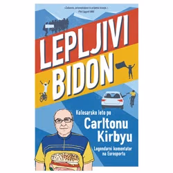 Knjiga Lepljivi bidon: kolesarsko leto po Carltonu Kirbyu