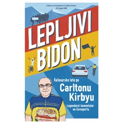 Knjiga Lepljivi bidon: kolesarsko leto po Carltonu Kirbyu