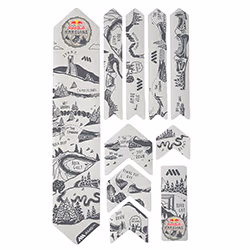 Zaščita okvirja All Mountain Style Extra X Red Bull Hardline