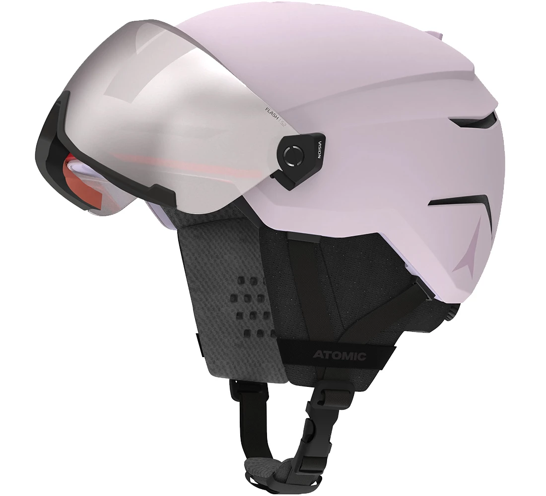 Junior ski helmet with sales visor