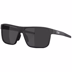 Sunglasses A008 matte black - smoke