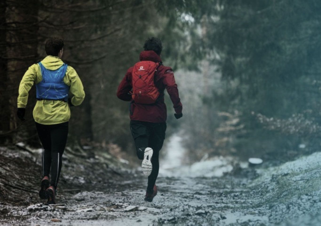 With right running shoes and clothing running can be comfortable even on cold days