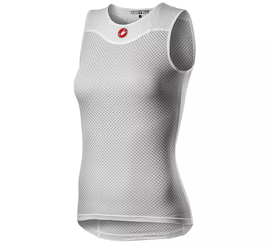 Tricou sleeveless Pro Issue white femei