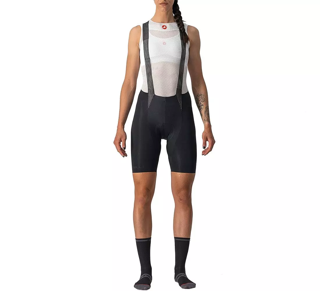 Ženske kolesarske hlače z naramnicami Castelli Free Aero Race BIB