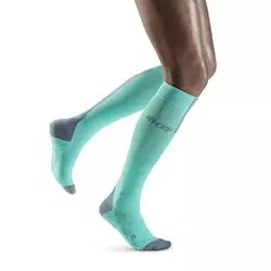 Compression socks Run 3.0 ice blue/grey women's