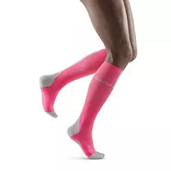 Compression socks Run 3.0 rose/light grey women's
