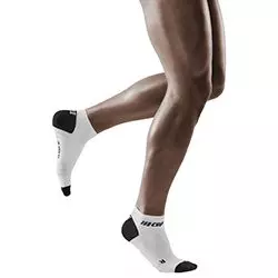 Socks Low Cut Compression 3.0 white/dark grey