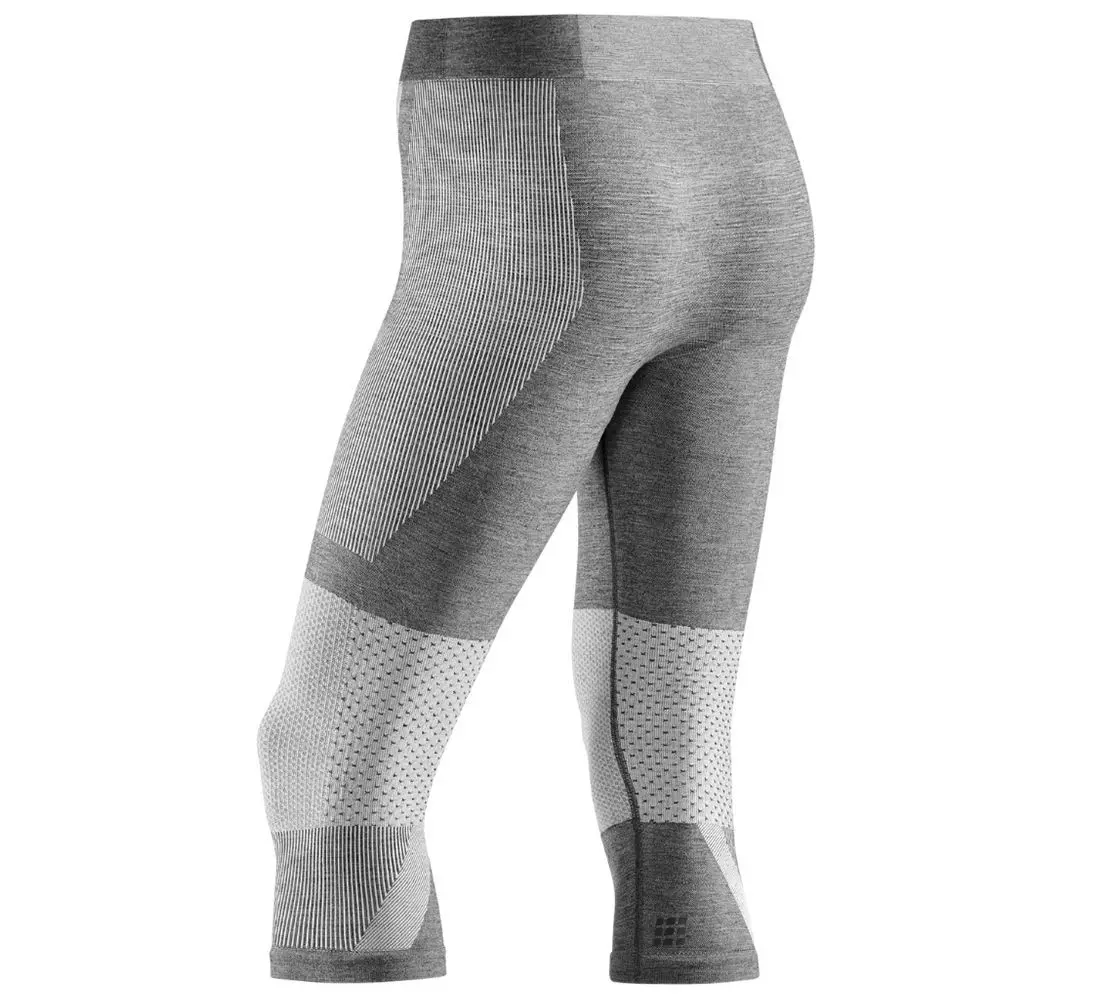 Pantaloni termici  CEP 3/4 pants Ski Touring grey