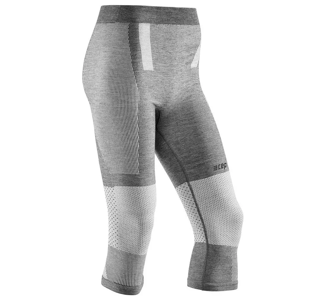 Pantaloni termici  CEP 3/4 pants Ski Touring grey