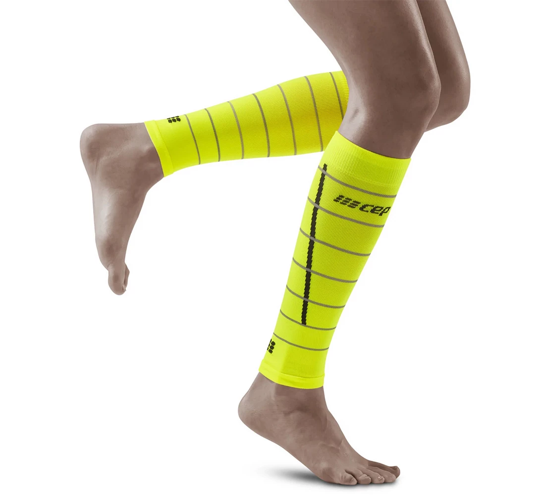 Compression calf sleeves CEP Reflective Compression women's