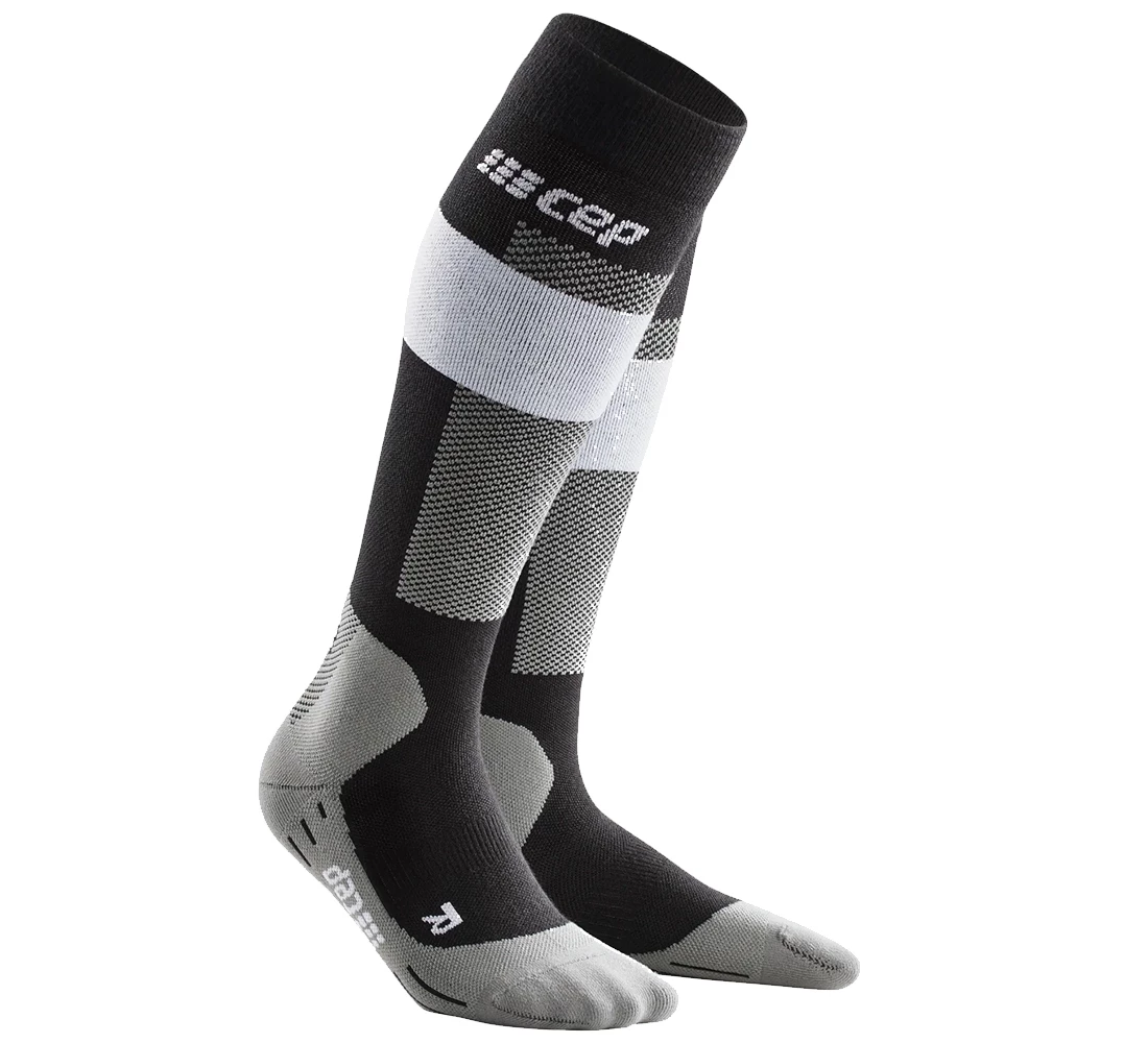 Women compression ski socks CEP Ski Merino