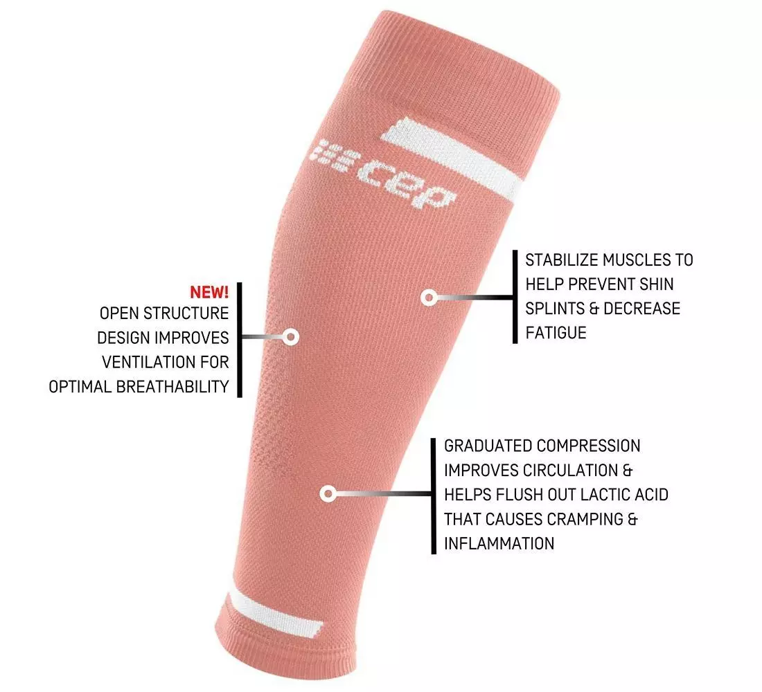 Compression calf sleeves CEP Run women's