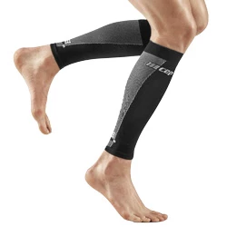 Compression calf sleeves Ultralight new black/grey