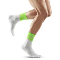 Socks Compression Run MID green/white