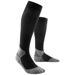 Kompresijske nogavice Hiking Light Merino black ženske