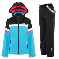 Ski set jacket+pants MB 3189 + 3219 2022 blue/black kid's