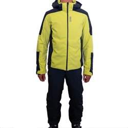 Ski set jacket+pants MB 3135 + 3219 2024 celery/black kid's