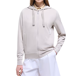 Hoodie 9292 hemp beige women's