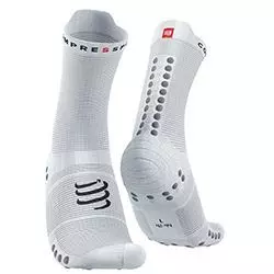 Socks Pro Racing V4.0 Run High white/alloy