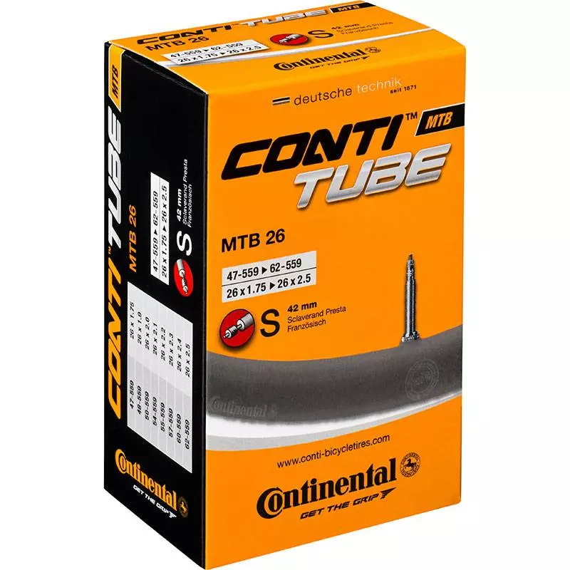 Continental MTB zračnica 26×1.75-2.50 presta ventil