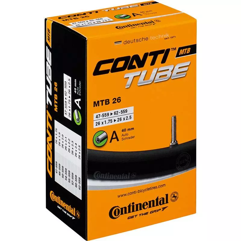 Continental MTB tube 26×1.75-2.50 auto valve