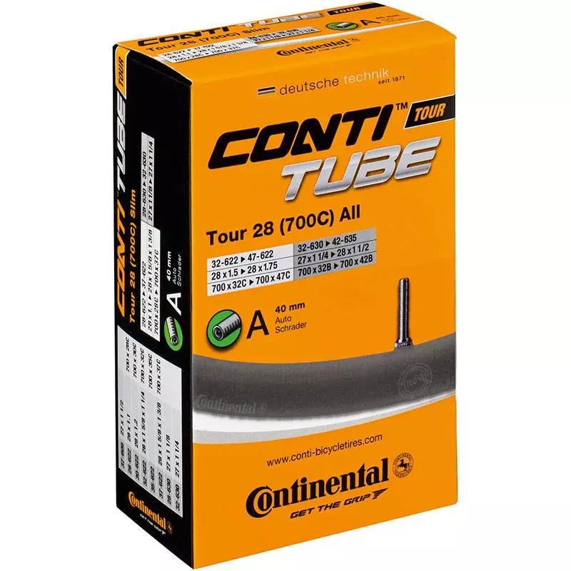 Continental treking tube 700×32-47 auto valve