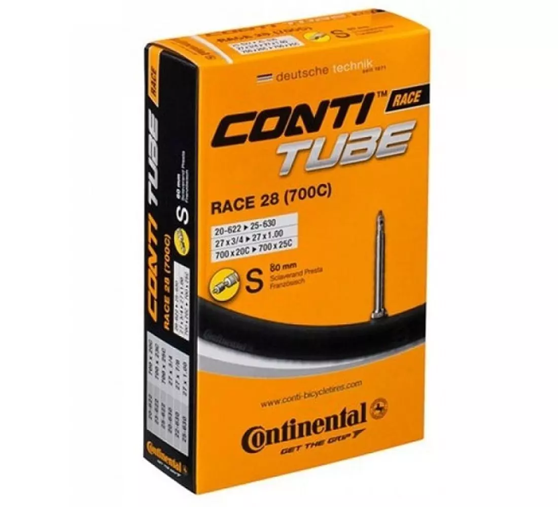 Continental road tube 700×18-25, 80mm valve