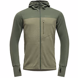 Hoodie Explorer Merino forest/lichen