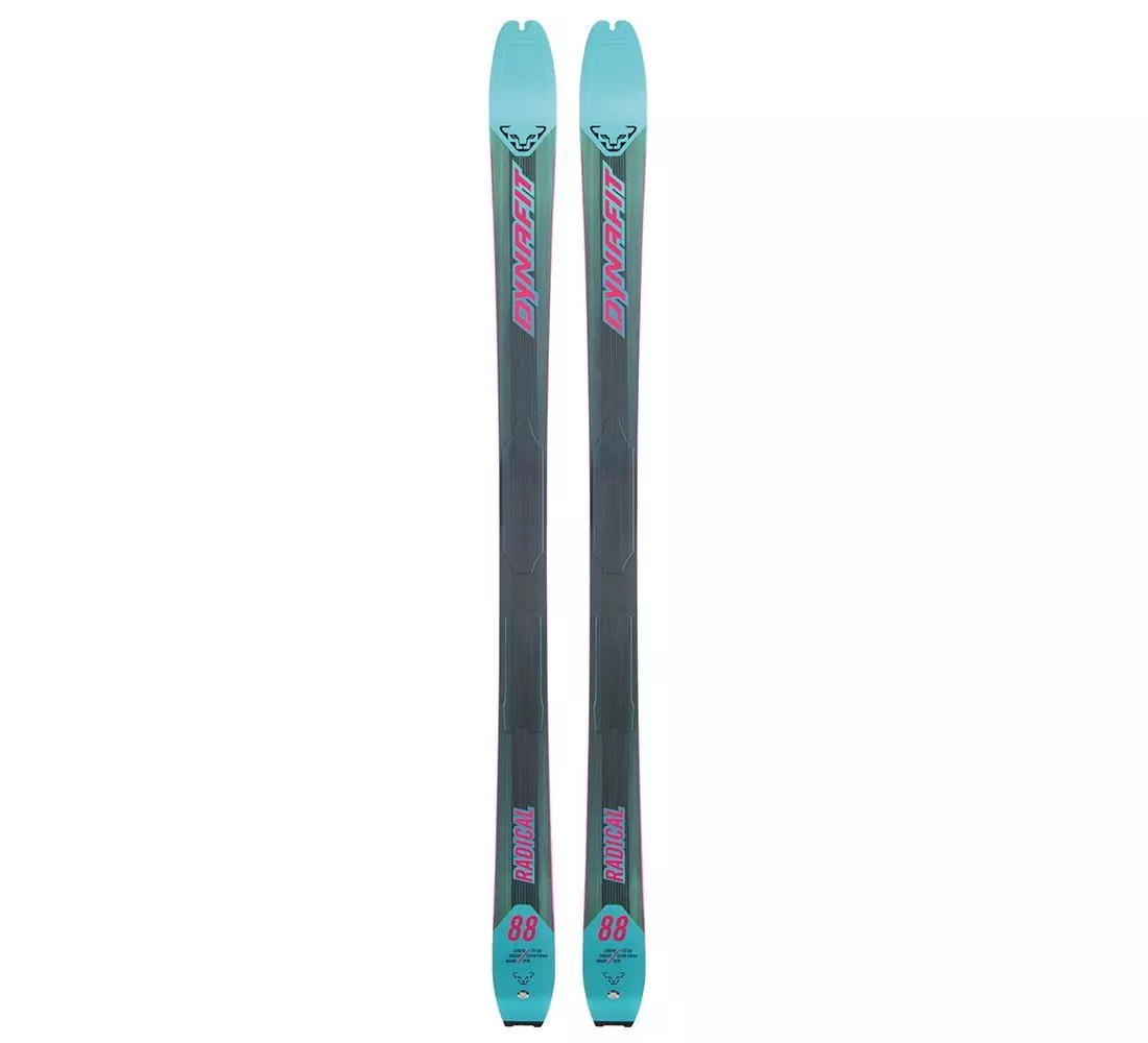 Test women\'s skis set Dynafit Radical 88 + skins + bindings