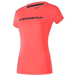 Tee Traverse SS hot coral women's