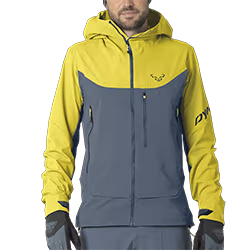 Jakna Radical Softshell 2026 golden lime