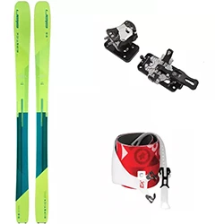 Test skis set Ripstick 96 172cm 2022 + skins G3 Elements + bindings Plum Dahu