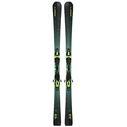 Test ski set Primetime 33 Fusion X 179cm  + bindings EM 11.0 GW 2024 green