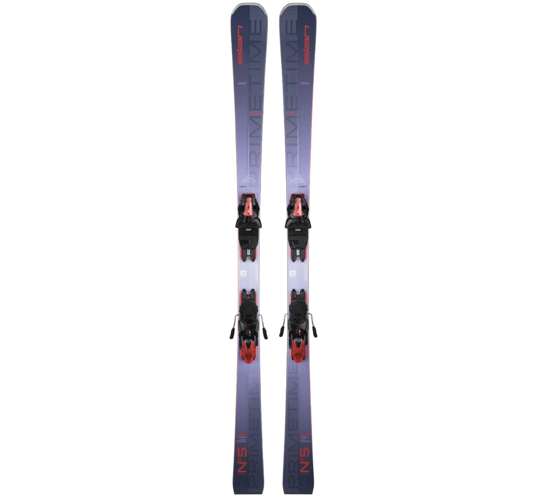 Women Skis Elan Primetime N°5 + bindings ELW 11.0 GW