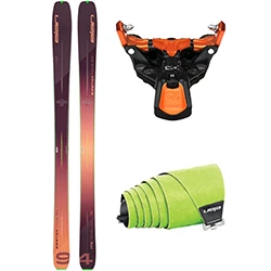 Test skis set Ripstick 94 2024 154cm + skins + bindings G3 Ion10  women's
