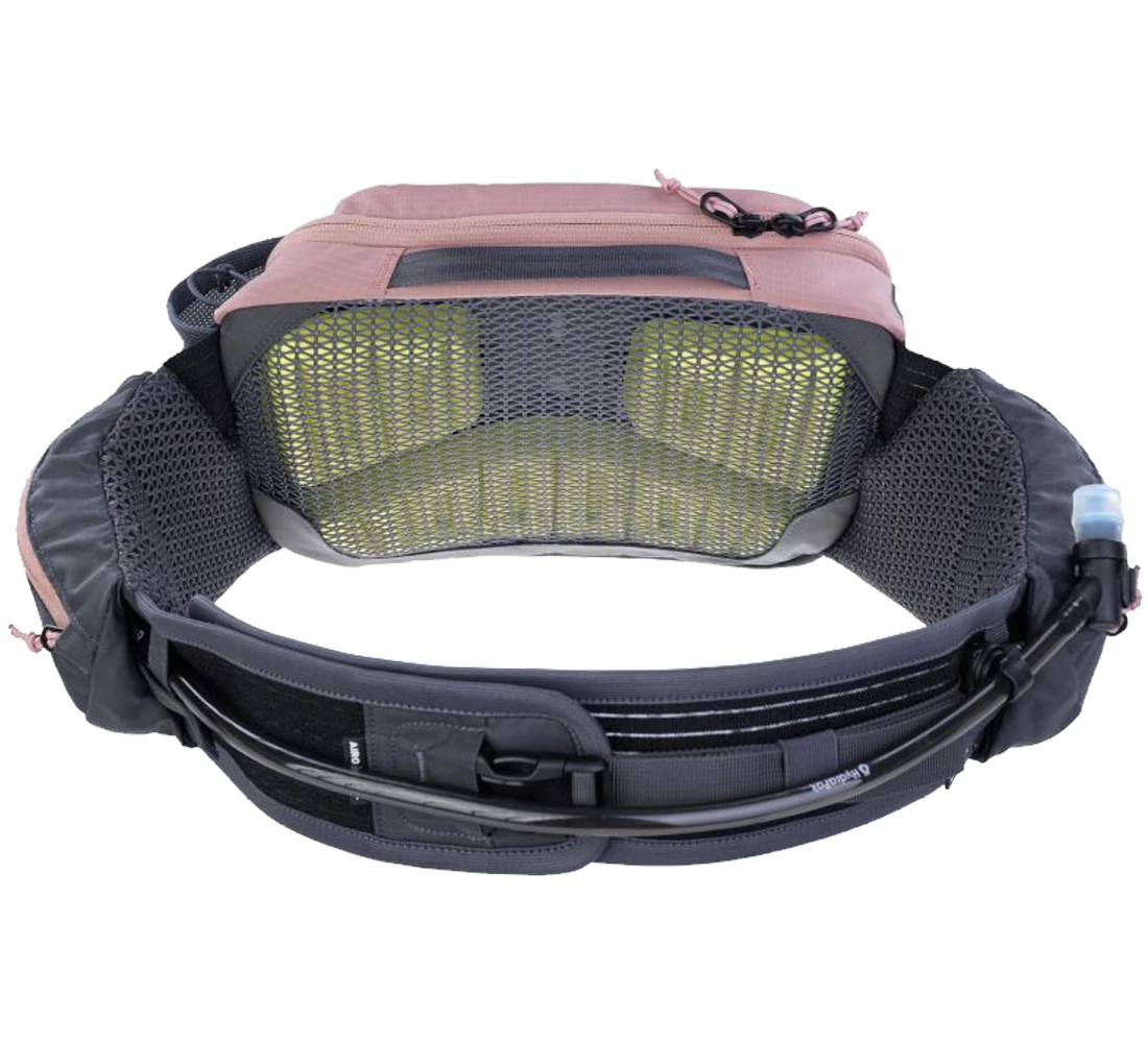 Borseta Hip Pack Pro 3L dusty pink/carbon grey