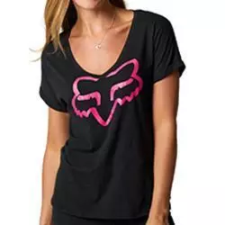 Majica Boundary SS black/pink ženska