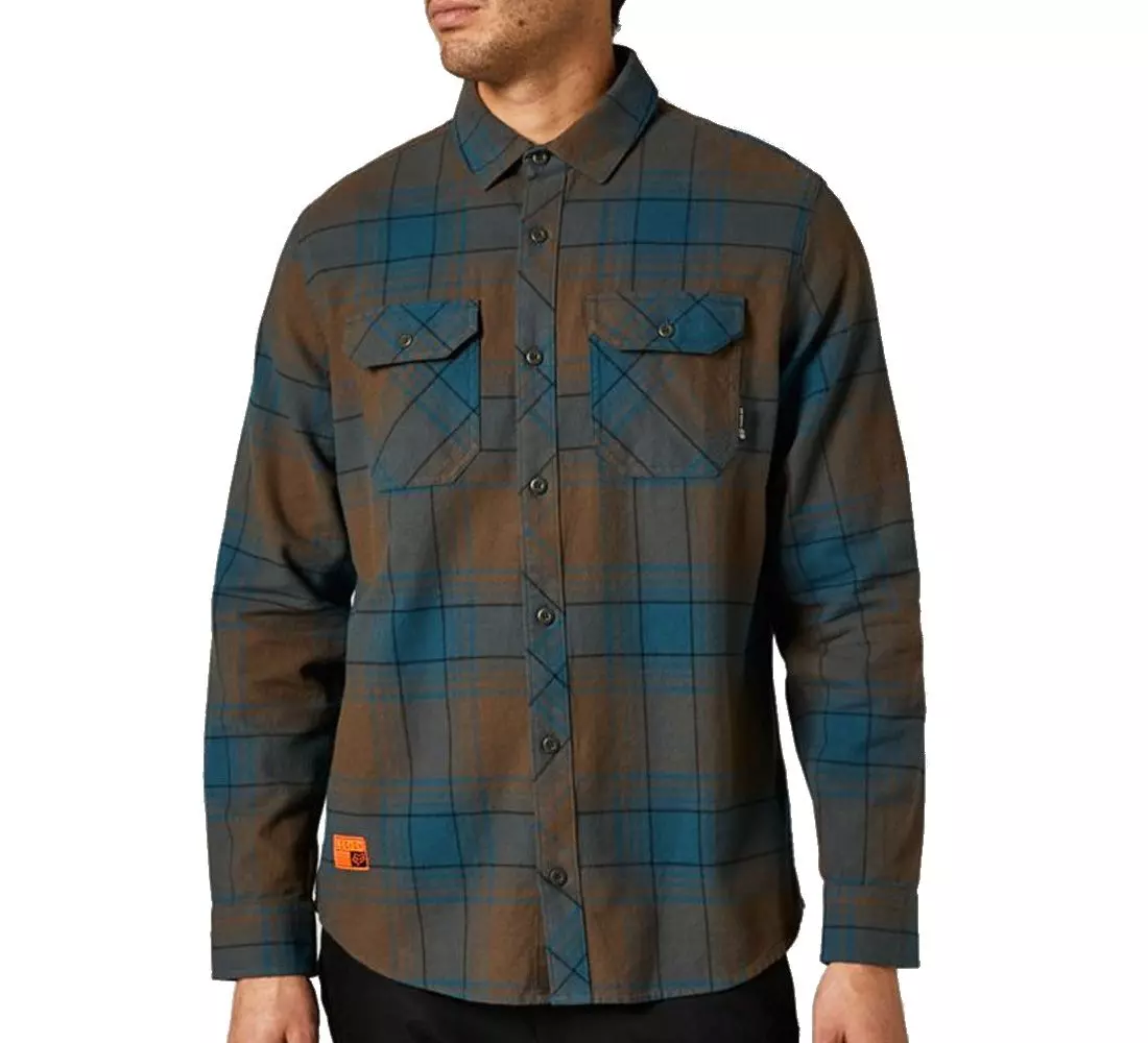 fox traildust flannel