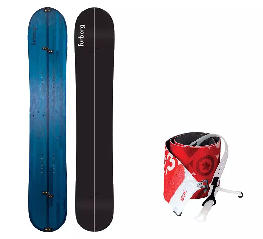 Snowboard Salomon Pillow Talk + skins