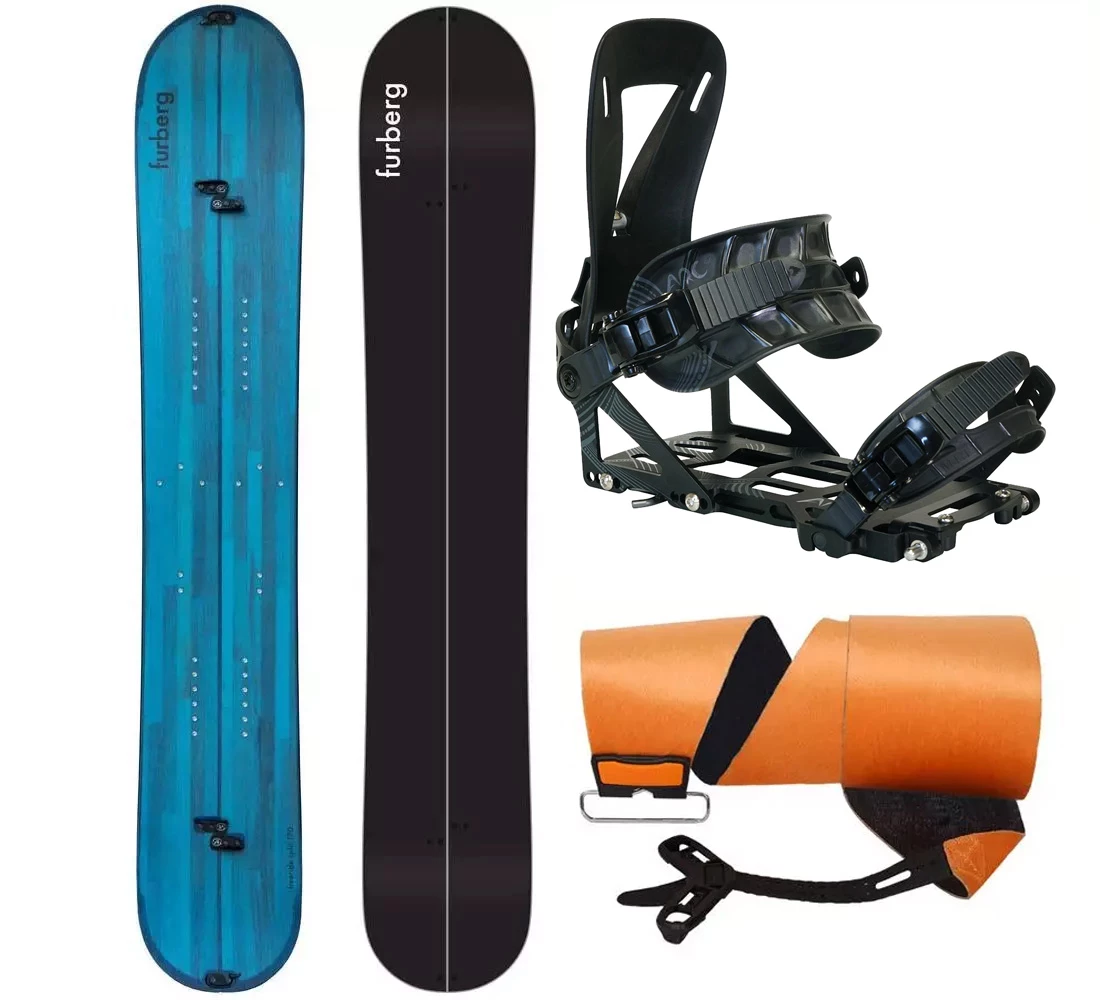 Testni ženski splitboard Furberg Freeride Splitboard + kože + vezi