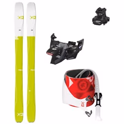 Testni set smuči SEEKr R3 100 2025 178cm + vezi Marker Alpinist 10 + kože